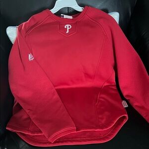 MLB Red Team Logo Sweatshirt